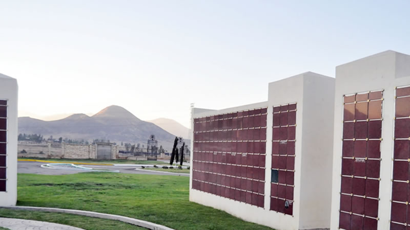 puerta del edén, legados nicho columbario